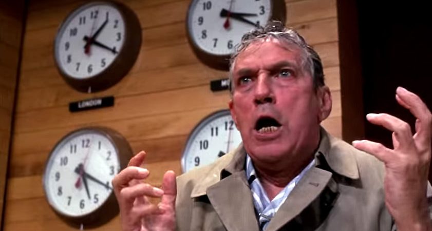 Howard Beale's shout-out your windows rant